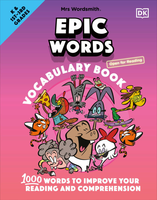 Mrs Wordsmith Epic Words Vocabulary Book, Kindergarten & Grades 1-3