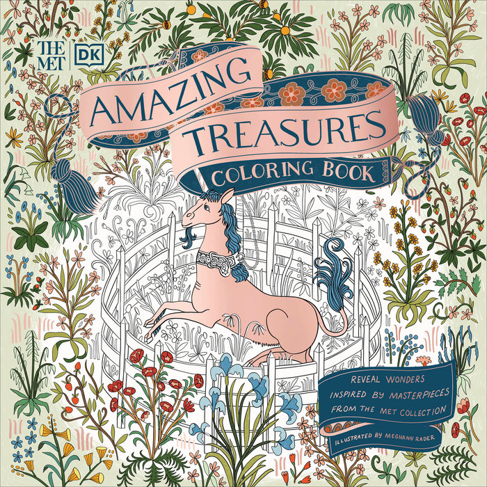 The Met Amazing Treasures Coloring Book