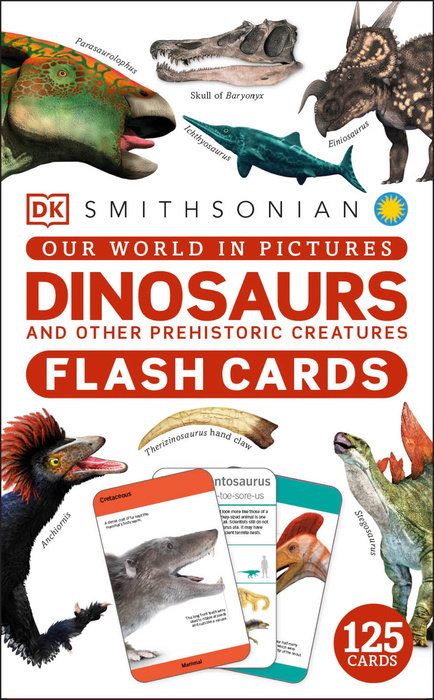 Our World in Pictures Dinosaurs and Other Prehistoric Creatures Flash Cards