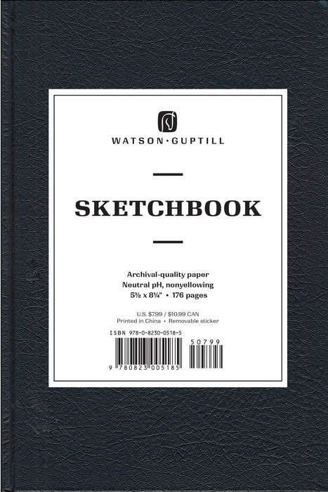 Medium Sketchbook (Black)