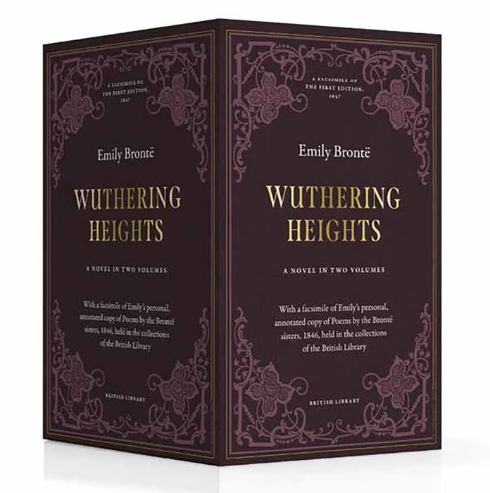 Wuthering Heights (British Library Deluxe Facsimile Edition): A Novel in Two Volumes