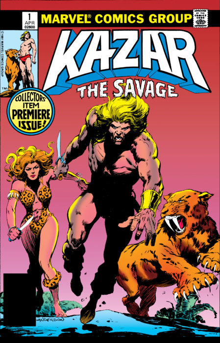 KA-ZAR THE SAVAGE OMNIBUS