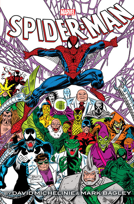 Spider-Man By Michelinie & Bagley Omnibus Vol. 1 Bagley Marvel Age Cover