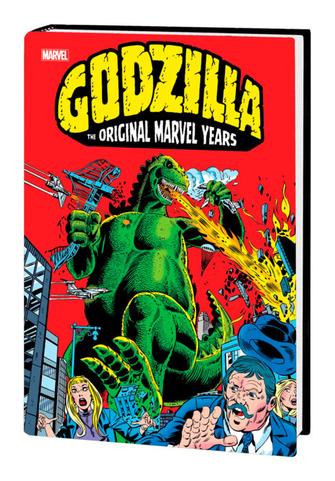 GODZILLA: THE ORIGINAL MARVEL YEARS OMNIBUS HERB TRIMPE FIRST ISSUE COVER [DM ONLY]