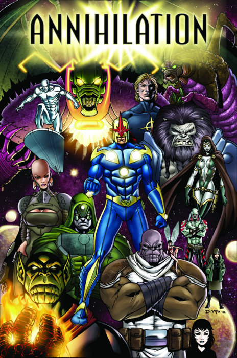 Annihilation Omnibus Andrea Di Vito Cover [New Printing 3, DM Only]