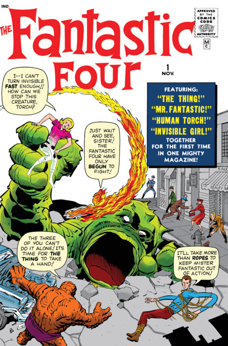 The Fantastic Four Omnibus Vol. 1 Jack Kirby Cover [New Printing 3, DM Only]