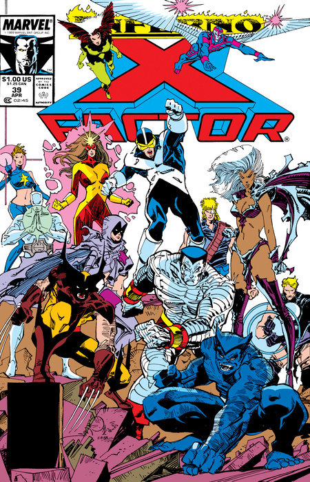 X-Factor: The Original X-Men Omnibus Vol. 2 Walter Simonson Inferno Cover