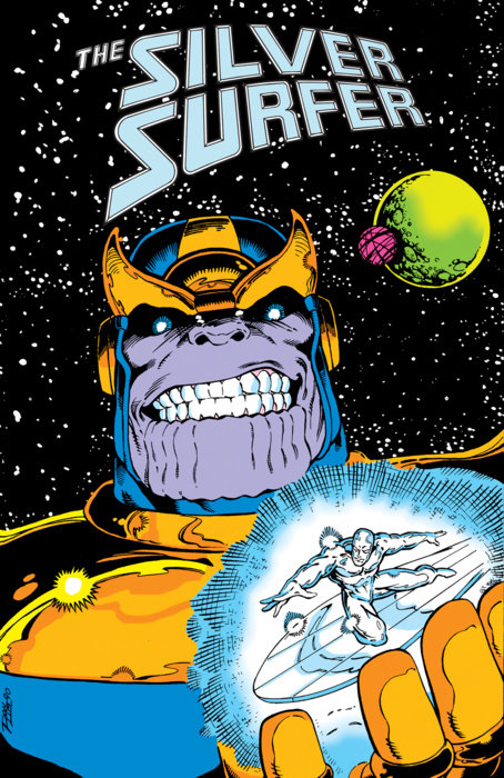 Silver Surfer: The Infinity Gauntlet Omnibus Ron Lim Marvel Age Cover [DM Only]