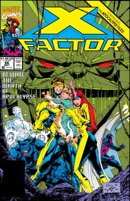 X-Factor: The Original X-Men Omnibus Vol. 3 Whilce Portacio Cover