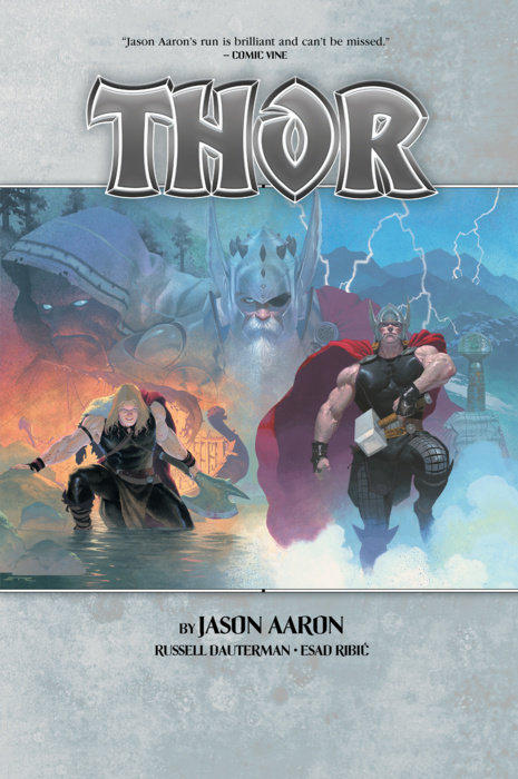 Thor By Jason Aaron Omnibus Vol. 1 Esad Ribic Cover [New Printing]