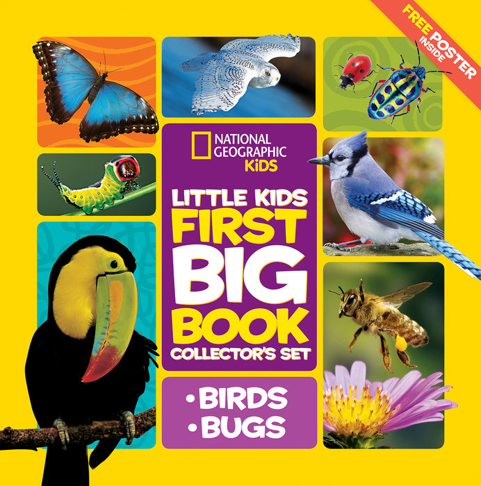 National Geographic Little Kids First Big Book Collector's Set: Birds and Bugs