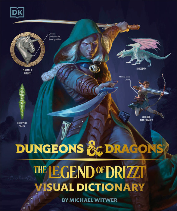 Dungeons and Dragons The Legend of Drizzt Visual Dictionary