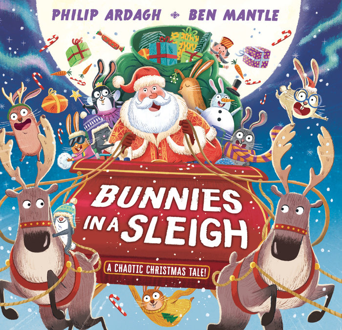 Bunnies in a Sleigh: A Chaotic Christmas Tale!