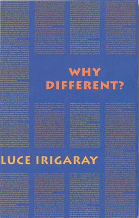 Why Different?