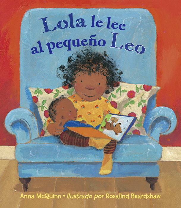 Lola le lee al pequeño Leo (Spanish Edition)