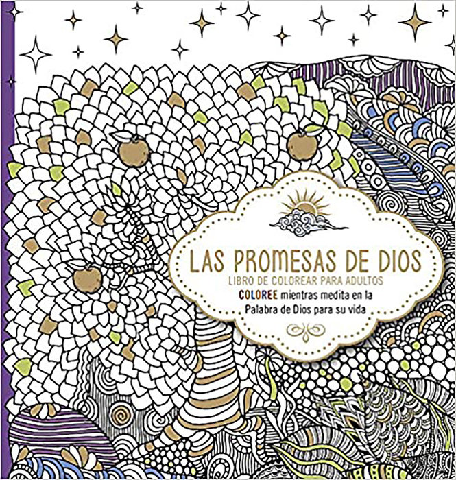 Las promesas de Dios  Libro de colorear para adultos / Gods Promises. Coloring Book for Adults