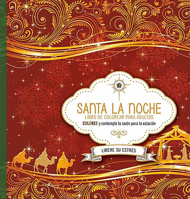 Santa la noche: Libro de colorear / Holy Night. Coloring Book