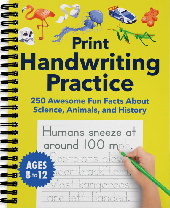 Print Handwriting Practice for Kids 8-12