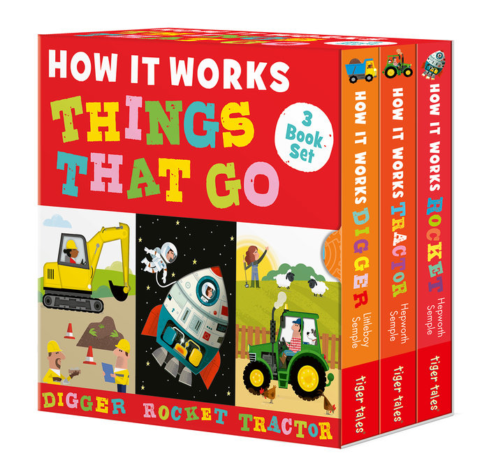 How it Works: Things That Go 3-Book Boxed Set