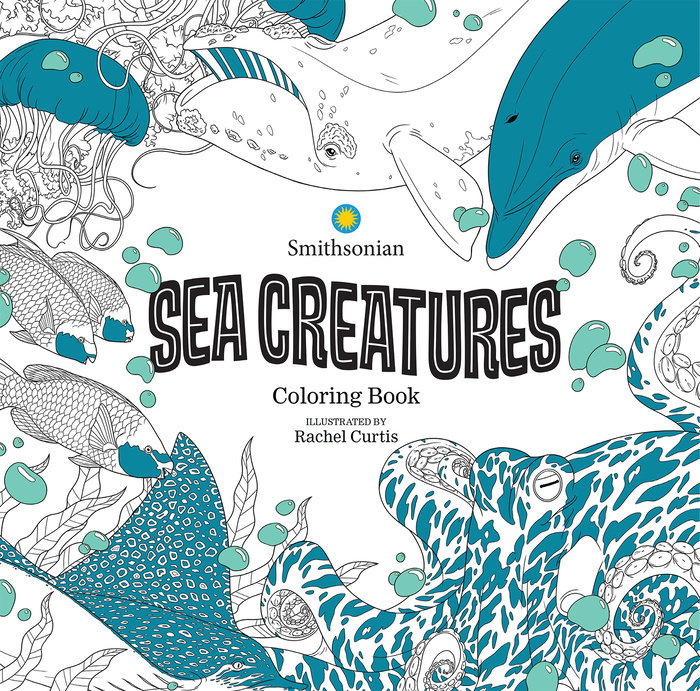 Sea Creatures: A Smithsonian Coloring Book