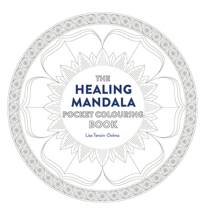 Healing Mandala Pocket Coloring Book