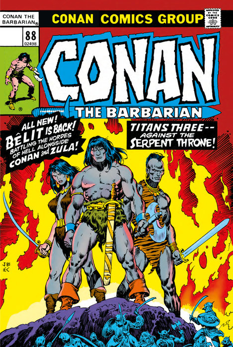 Conan The Barbarian: The Original Comics Omnibus Vol.4 (DM Edition)