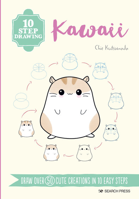 10 Step Drawing: Kawaii