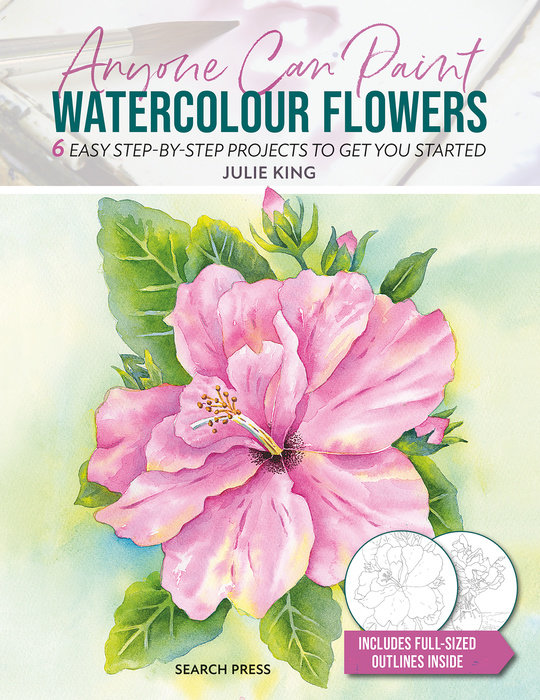 Anyone Can Paint Watercolour Flowers