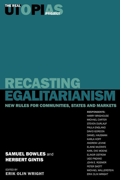 Recasting Egalitarianism