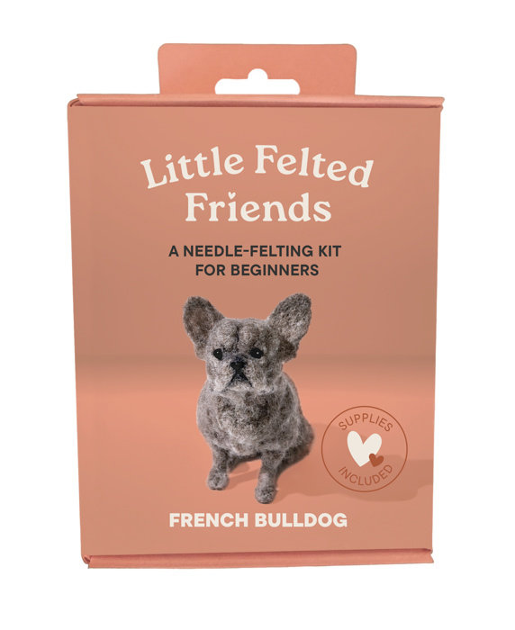Little Felted Friends: French Bulldog