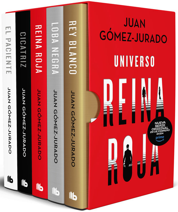 Estuche Universo Reina Roja (Edición cantos pintados) / Red Queen Universe Boxed Set (Sprayed Edges Edition)