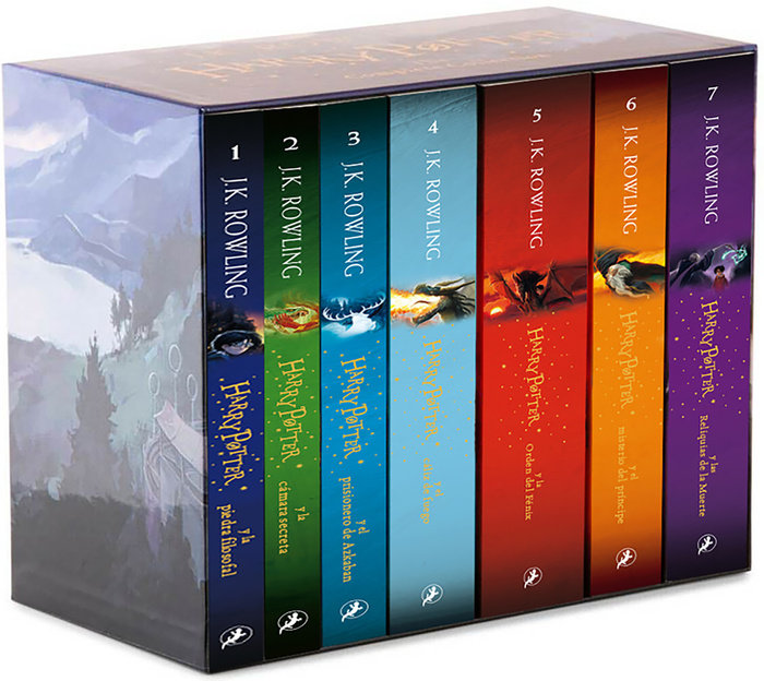 Pack Harry Potter - La serie completa / Harry Potter Paperback Boxed Set: Books 1-7