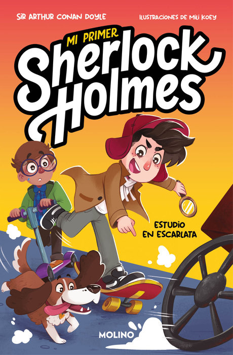 Estudio en escarlata (Mi primer Sherlock Holmes). Incluye un cómic en cada capítulo / A Study in Scarlet (My First Sherlock Holmes)