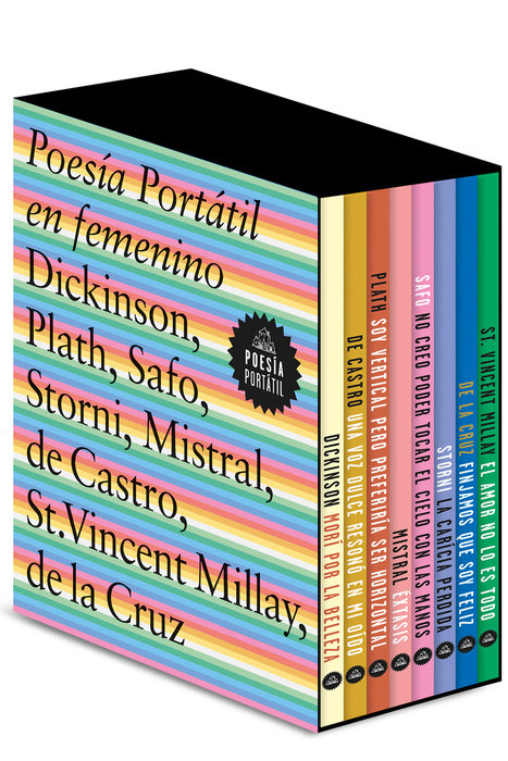 Estuche. Poesía Portátil en femenino / Portable Poetry in Feminine (Box Set)