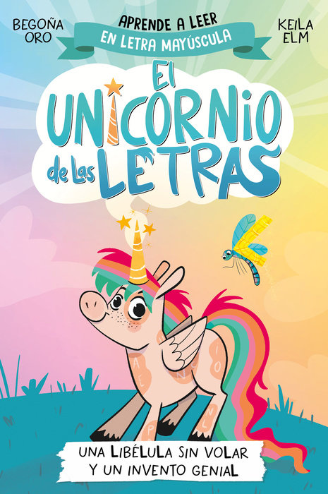 Una libélula sin volar y un invento genial. Aprender a leer con MAYÚSCULAS (a partir de 5 años) / A Flightless Dragonfly and a Brilliant Invention