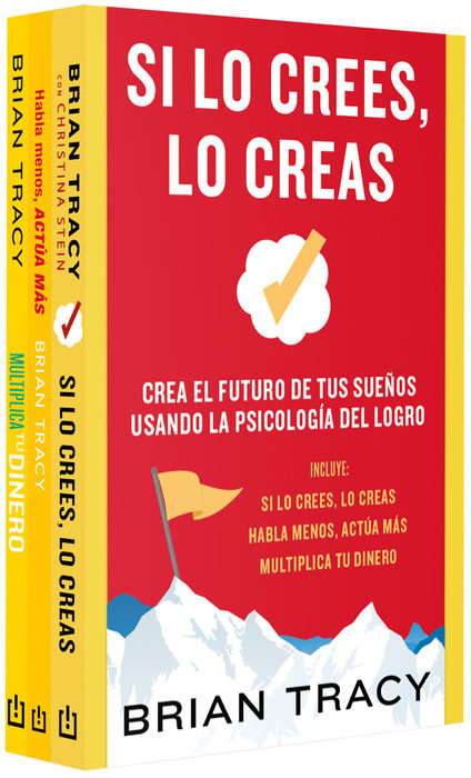 Pack Brian Tracy. (Contiene: Si lo crees lo creas / Habla menos, actúa más / Multiplica tu dinero) / Brian Tracy Pack