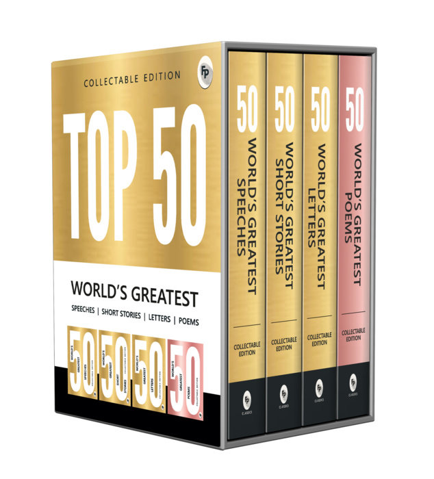 Top 50 World s Greatest Short Stories, Speeches, Letters & Poems, COLLECTABLE EDITION (Box Set of 4