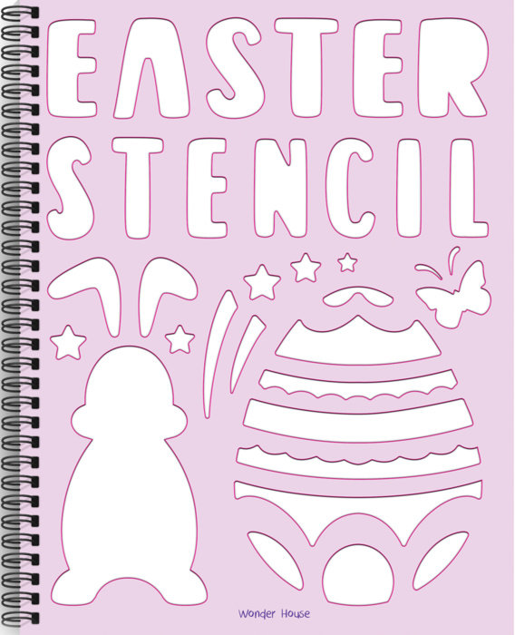 Easter Stencil Book