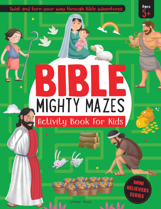 Bible Mighty Mazes: Activity Book For Kids