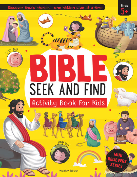 Bible Seek and Find Activity Book For Kids