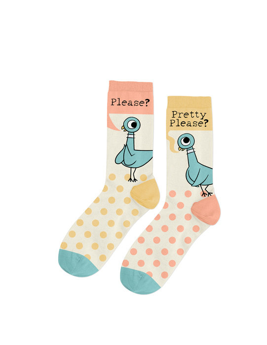 The Pigeon: Pretty Please Socks - Small