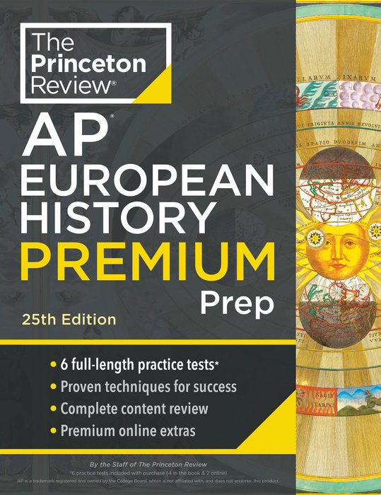 Princeton Review AP European History Premium Prep, 25th Edition