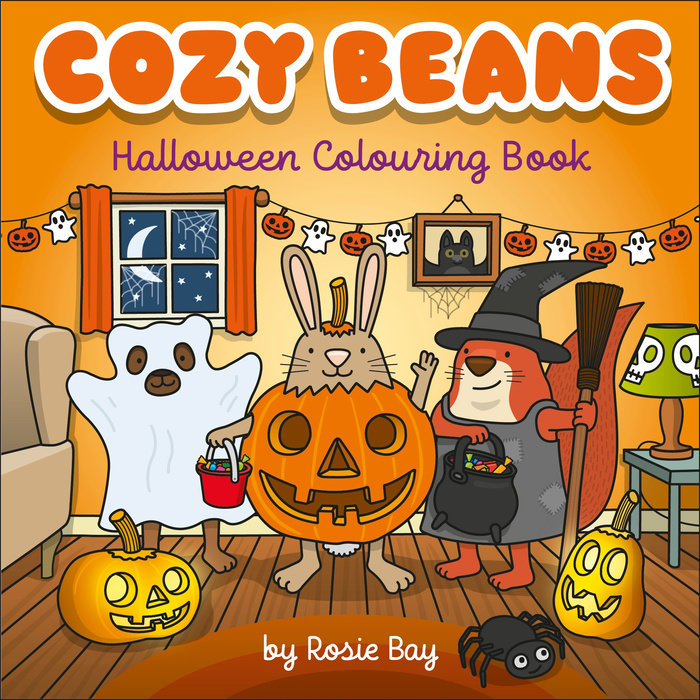 Super Cuties: A Cozy Halloween Coloring Book