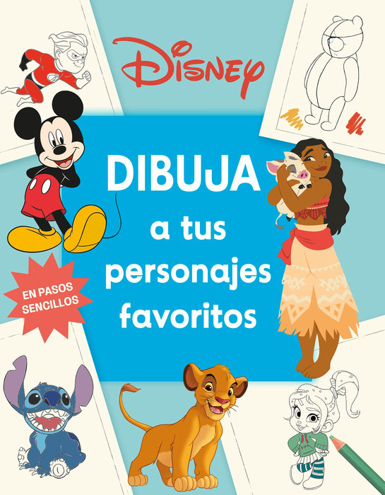 Disney Dibuja a tus personajes favoritos (How to Draw Favorite Characters)