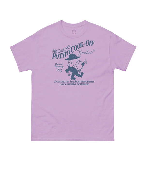 Jane Austen's Pride and Prejudice - Mr. Collins' Potato Cook-Off Unisex T-Shirt Small