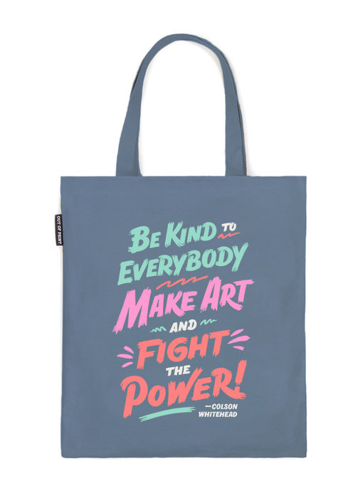 Colson Whitehead: Fight the Power Tote Bag