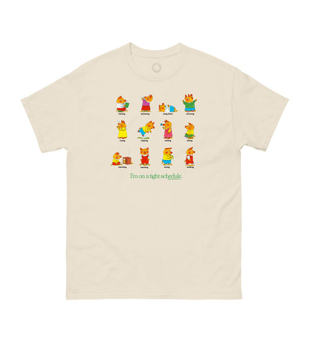 Richard Scarry: Tight Schedule Unisex T-Shirt Small