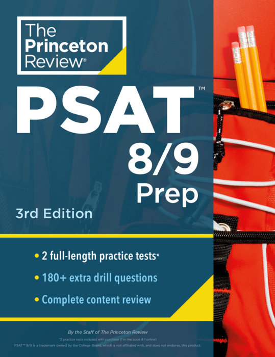 Princeton Review PSAT 8/9 Prep, 3rd Edition