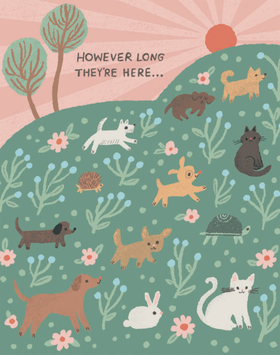 Love Muchly Greeting Cards: Pet Sympathy - However Long They're Here (Pack of 6)