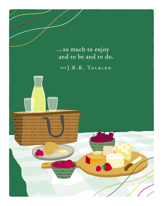 Positively Green Greeting Cards: Birthday - So Much to Enjoy (Pack of 6)